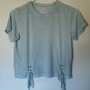 Crop top t-shirt, size small